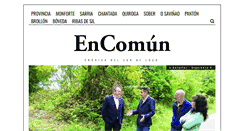 Desktop Screenshot of encomun.es